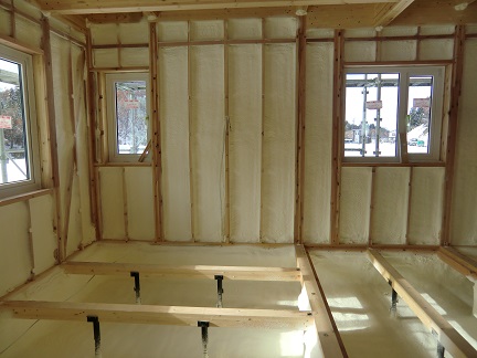 基礎断熱で吸震構造